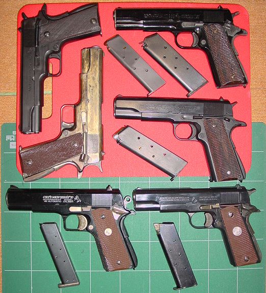 COLTガバメントM1911A1を集めて