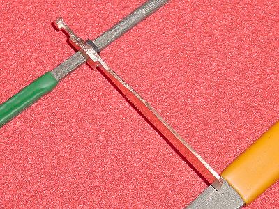 銅は削るのもハンダするのも簡単で良い