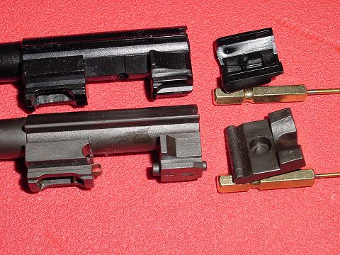 それにしても形状が違いすぎる。改造によるロックアップ状態の防止を企図しているようだ