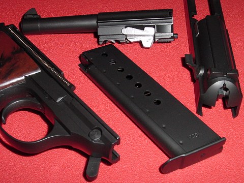 仕上げの終わった各部のフィールドストリッピング