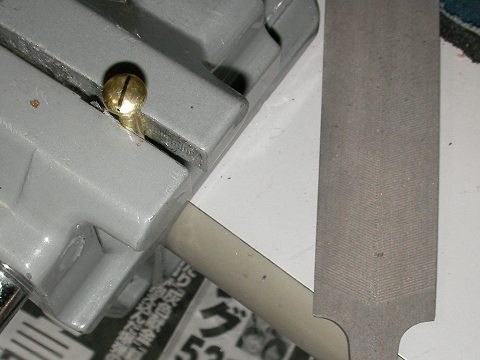 マイナス部分をマーキングする