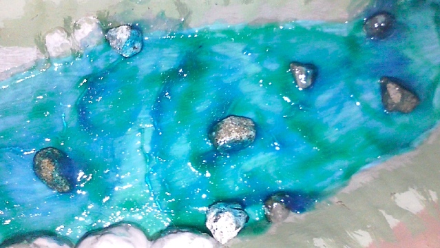 何て色だ、毒素か？